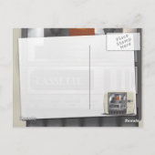 Carte Postale Lecteur de cassette (Dos)