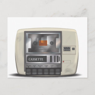 Carte Postale Lecteur de cassette