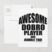 Carte Postale Lecteur Dobro (Devant / Derrière)
