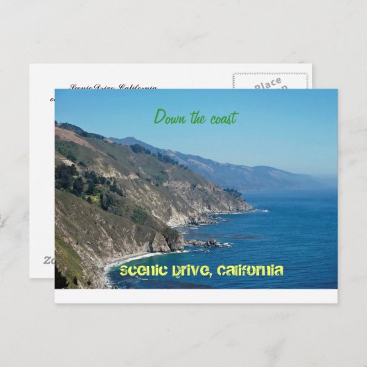 Carte Postale Lecteur pittoresque (Devant / Derrière)