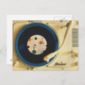 Carte Postale Lecteur vintage (Devant / Derrière)