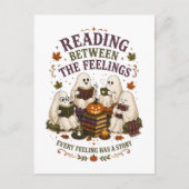 Carte Postale Lecteurs fantômes entre les sentiments (Devant)