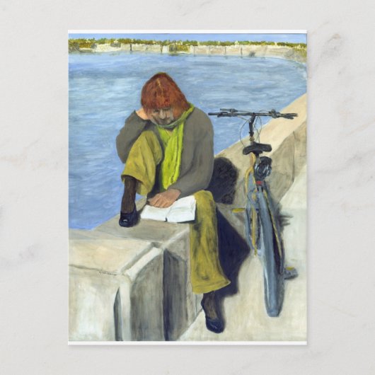 Carte Postale Lecture (Devant)