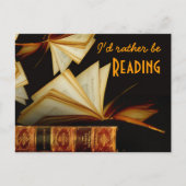 Carte Postale Lecture (Devant)