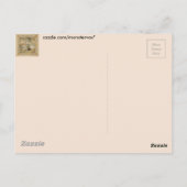 Carte Postale Lecture amusante (Dos)