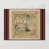 Carte Postale Lecture amusante (Devant)