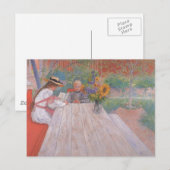 Carte Postale Lecture de Brother à l'extérieur (Devant / Derrière)