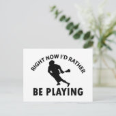 Carte Postale Lecture de crosse (Debout devant)