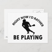 Carte Postale Lecture de crosse (Devant / Derrière)