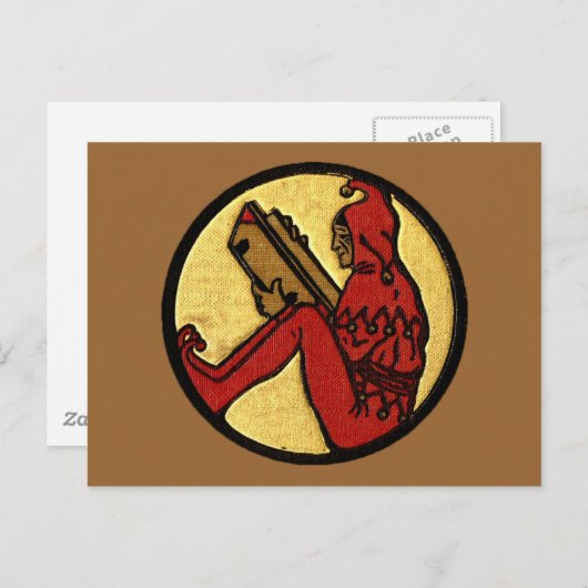 Carte Postale Lecture de Jester (Devant / Derrière)