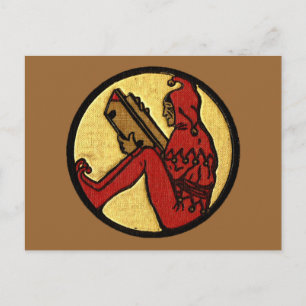 Carte Postale Lecture de Jester