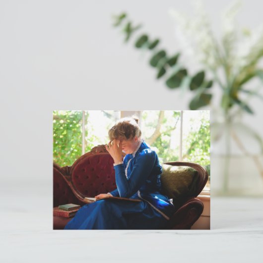Carte Postale Lecture de la dame (Debout devant)