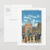 Carte Postale Lecture de la Déclaration d'indépendance (Devant / Derrière)