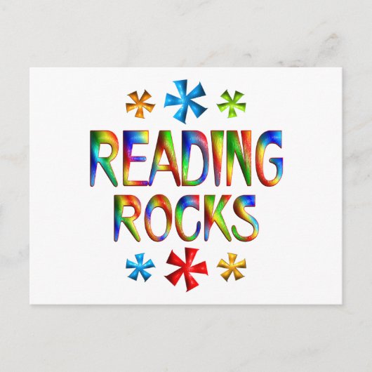 CARTE POSTALE LECTURE DE ROCHERS (Devant)