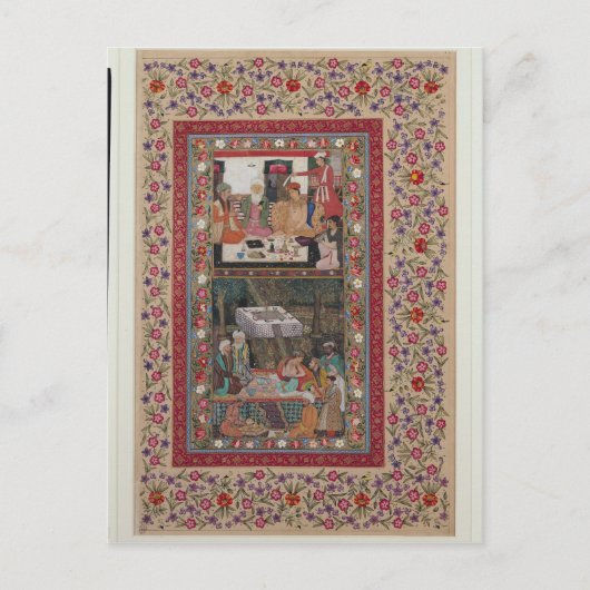 Carte Postale Lecture de Verse et banquet (Devant)