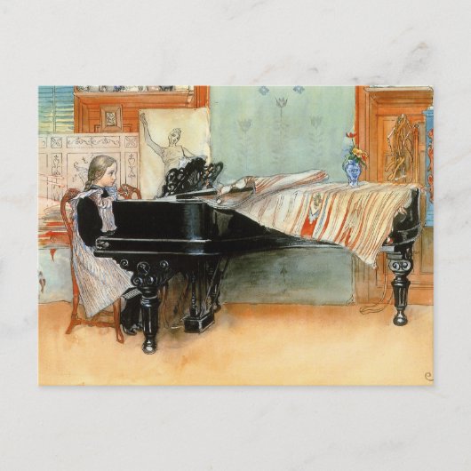 Carte Postale Lecture des échelles 1898 (Devant)