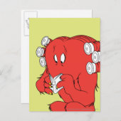 Carte Postale Lecture du curseur - Couleur complète (Devant / Derrière)