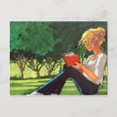 Carte Postale Lecture du parc (Devant)