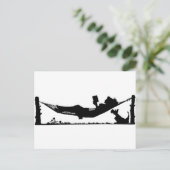 Carte Postale Lecture été (Debout devant)