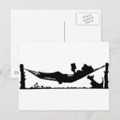 Carte Postale Lecture été (Devant / Derrière)