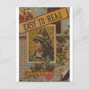 Carte Postale Lecture facile