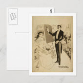 Carte Postale Lecture mentale (Devant / Derrière)