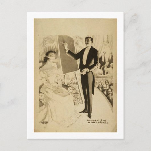 Carte Postale Lecture mentale (Devant)