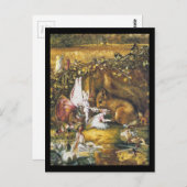 Carte Postale L'écureuil blessé (Devant / Derrière)