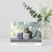 Carte Postale L'écureuil "le patron" (Debout devant)