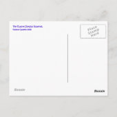 Carte Postale L'écureuil pourpre évasif (Dos)