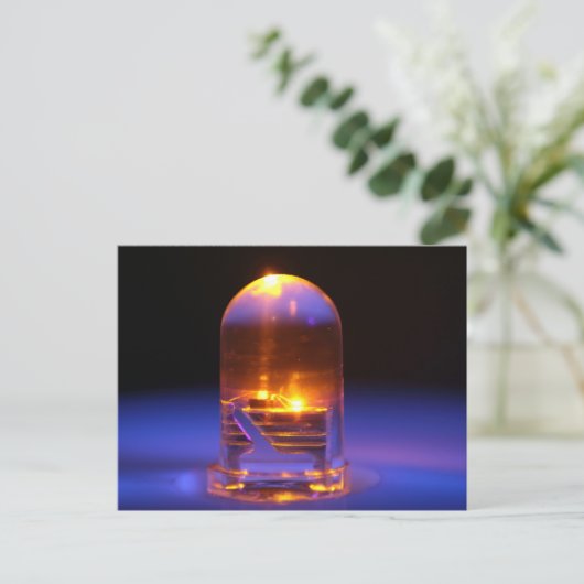 CARTE POSTALE LED (Debout devant)