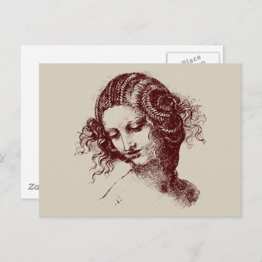 Carte Postale Leda (Devant / Derrière)