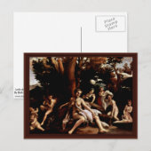 Carte Postale Leda Et Le Cygne Par Nom De Naissance (Devant / Derrière)