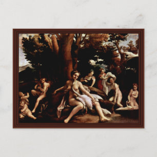 Carte Postale Leda Et Le Cygne Par Nom De Naissance