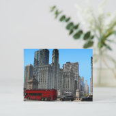 Carte Postale L'édifice historique de Wrigley (Debout devant)