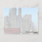 Carte Postale L'édifice historique de Wrigley (Dos)