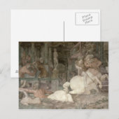 Carte Postale L'éducation d'Achille (Devant / Derrière)