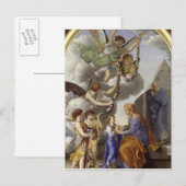 Carte Postale L'éducation de la Vierge (Devant / Derrière)