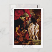 Carte Postale L'Éducation De Marie Par Peter Paul Rubens (Devant / Derrière)