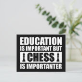 Carte Postale L'éducation est importante mais les échecs sont pl (Debout devant)