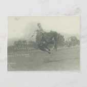 Carte Postale Lee Caldwell chevauchant Flying Devil. (Devant)