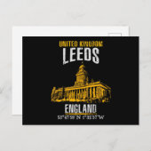 Carte Postale Leeds (Devant / Derrière)