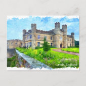 Carte Postale Leeds Angleterre Castle Panorama (Devant)