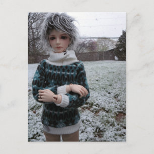 Carte Postale Leekeworld Min, Asian Ball-Jointed Doll