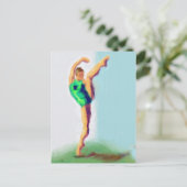 Carte Postale Leg Dancer Art Élevé (Debout devant)