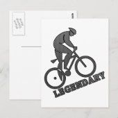 Carte Postale Légendaire cyclisme (Devant / Derrière)