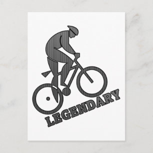 Carte Postale Légendaire cyclisme