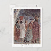 Carte Postale Légende de la Vraie Croix par Piero Della Francesc (Devant / Derrière)