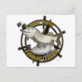 Carte Postale Légende de Musky Hunter