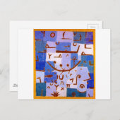 Carte Postale Légende du Nil par Paul Klee (Devant / Derrière)